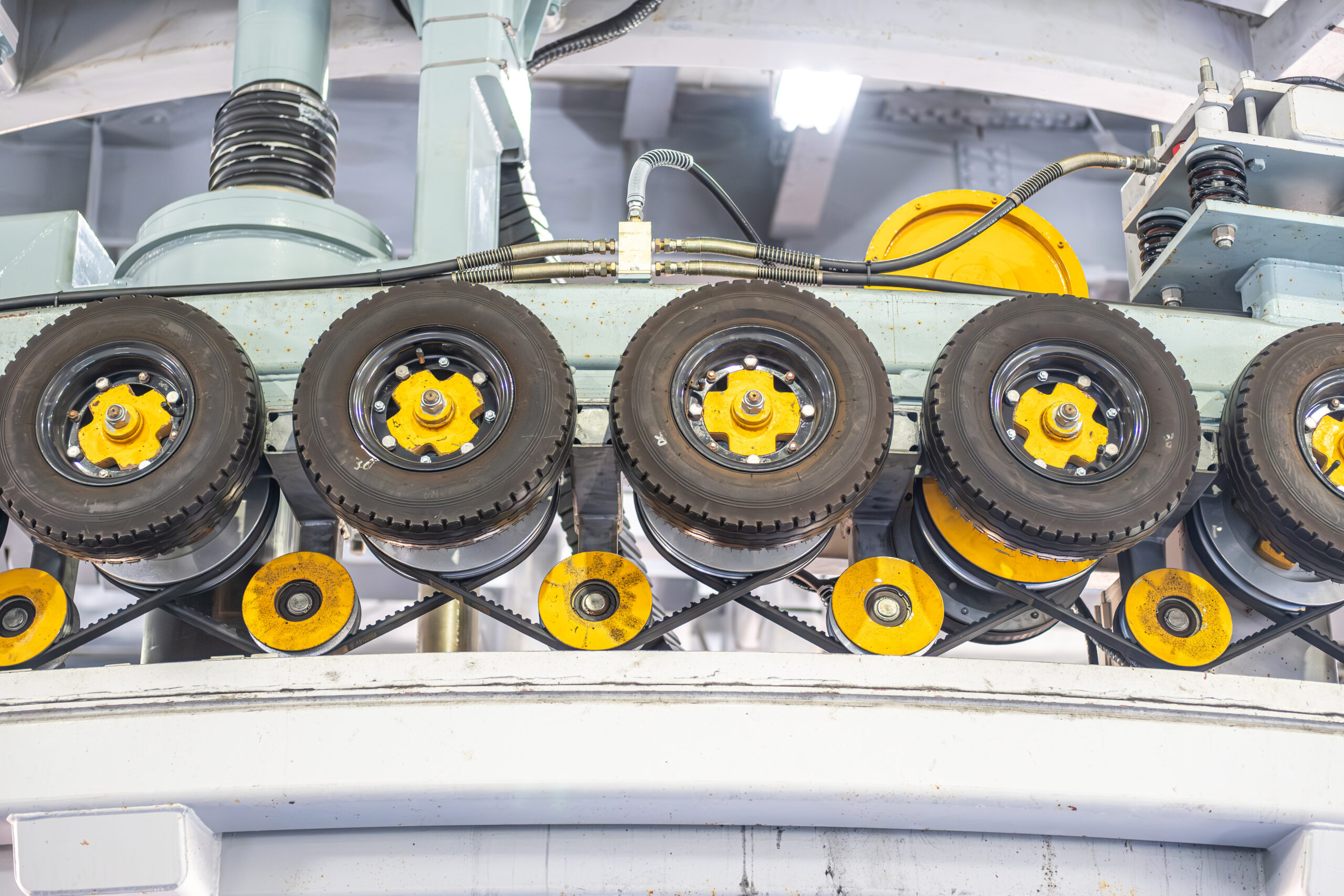 Tire Conveying Control System