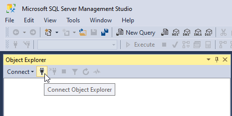 Microsoft SQL server management studio