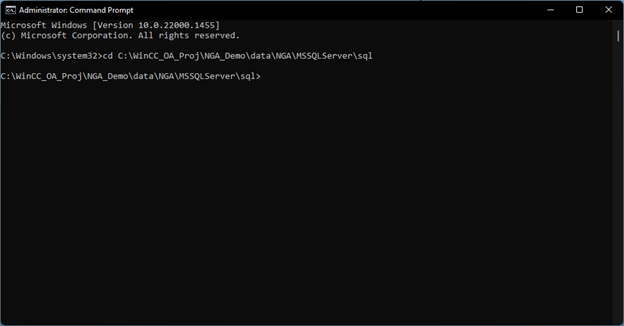 Administrator Command Prompt