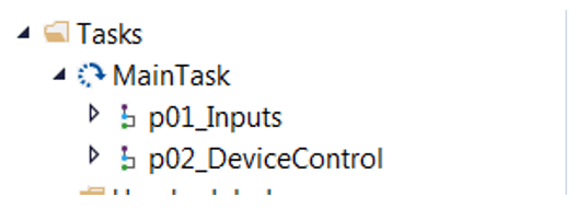 screenshot of computer PLC program for a solenoid valve
