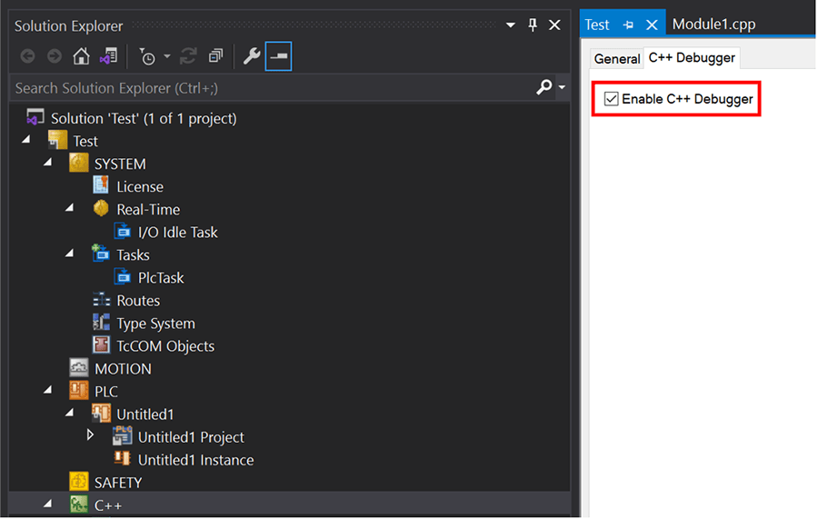 2023 06 17 16 25 45 Getting started with C on Beckhoff Pt 2 AutoRecovered Enable C Debugger