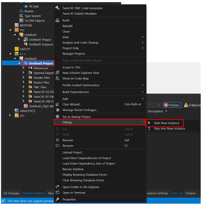 2023 06 17 16 26 23 Getting started with C on Beckhoff Pt 2 AutoRecovered Start new instance 1