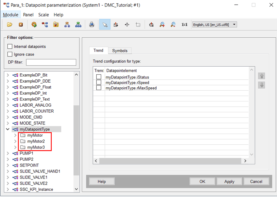 3 motor datatype