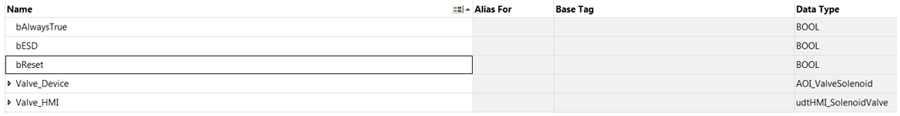 screenshot picture of controller tags and tag definitions