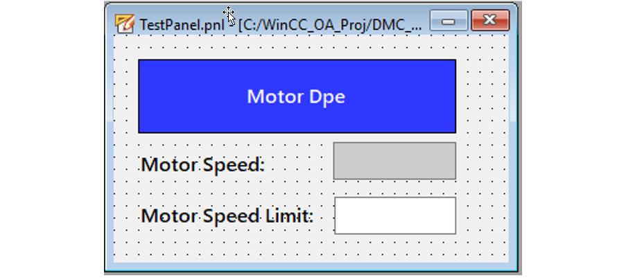 9 motor test panel