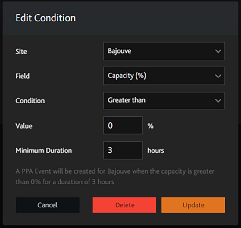 Comet tool interface
