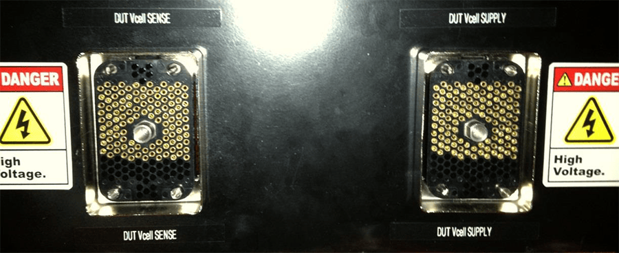Battery Stack Simulator Connection with 2x 160 position connectors