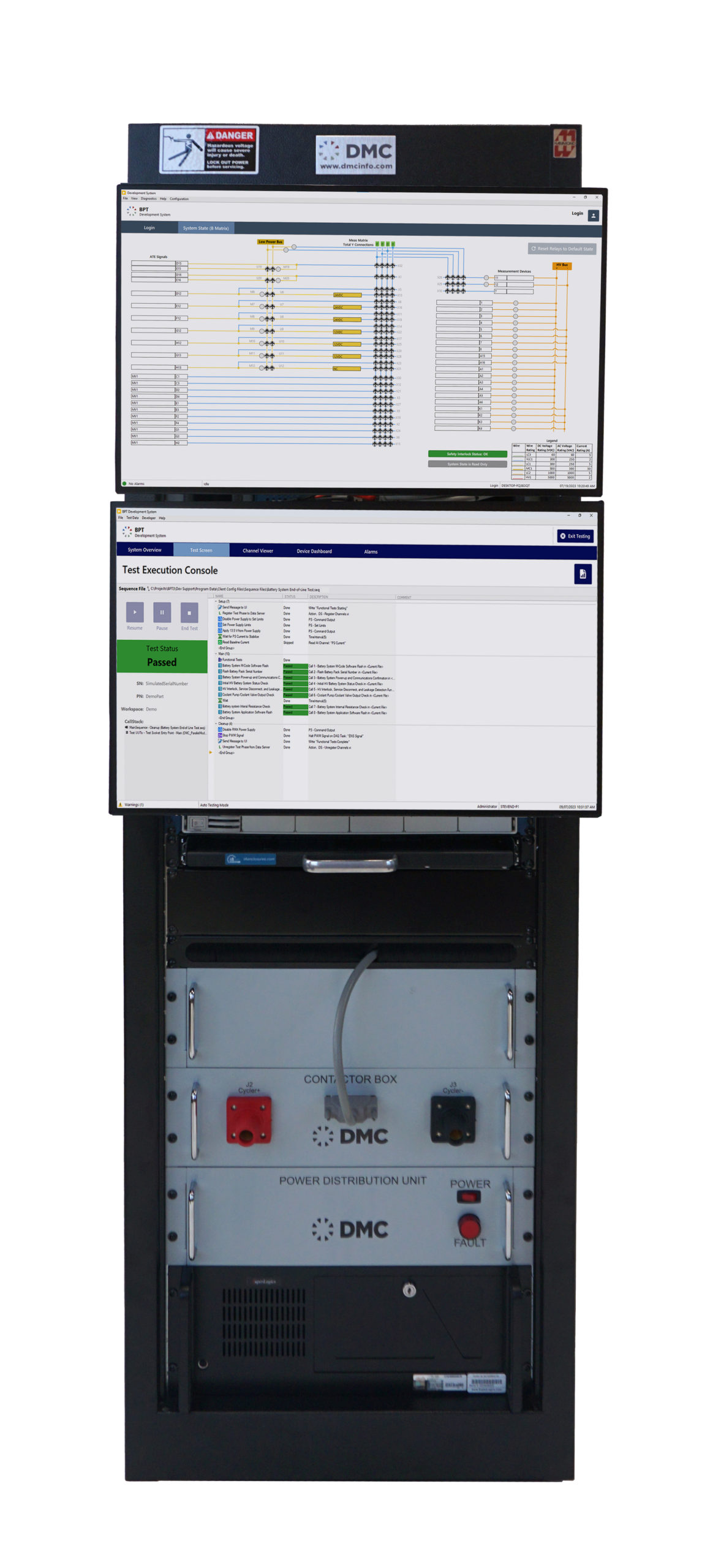Fig 3: BPT Test System