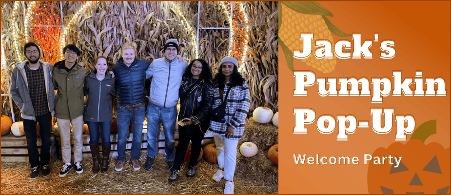 Jack’s Pumpkin Pop Up Welcome Party