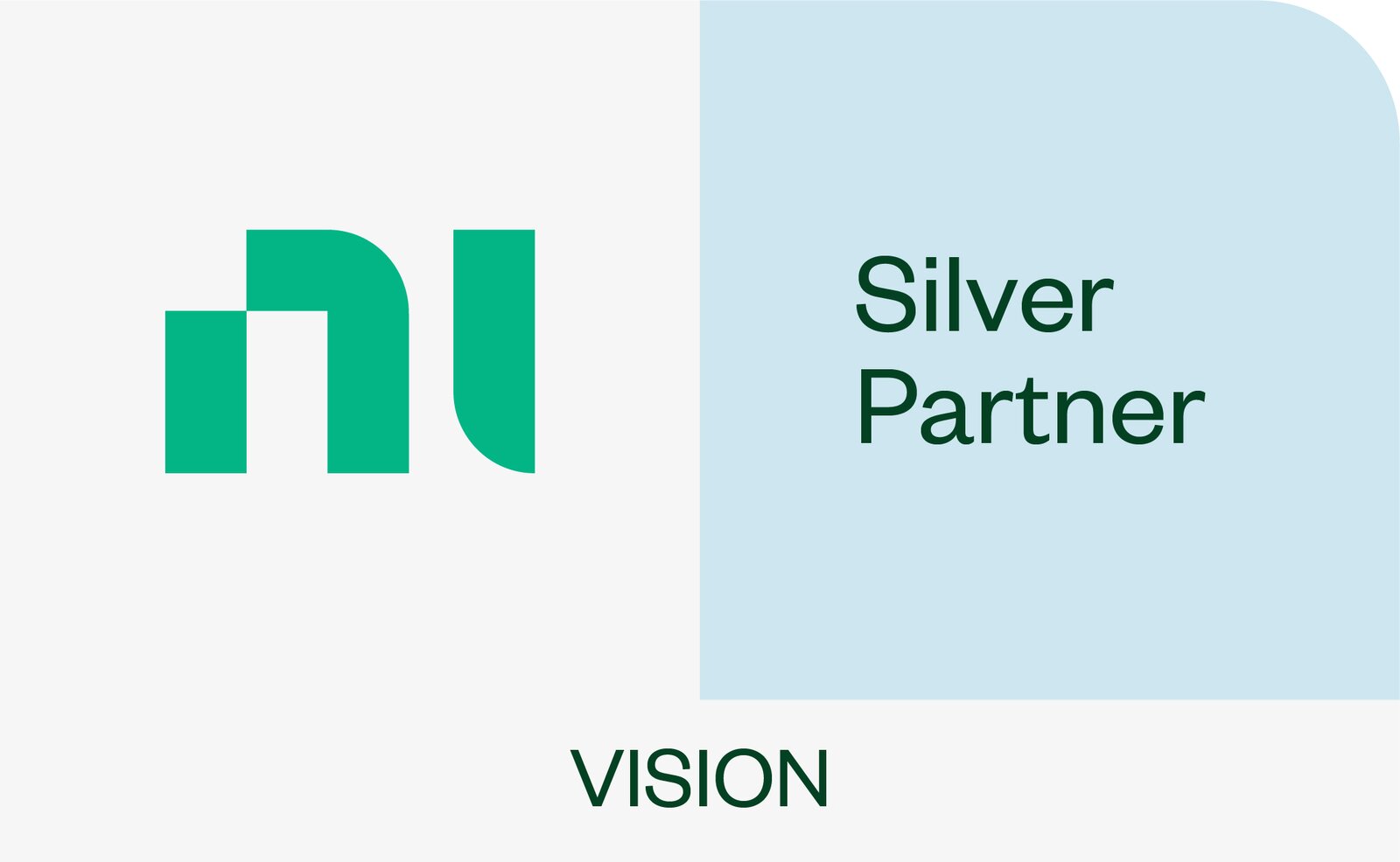 NI Vision Silver Partner
