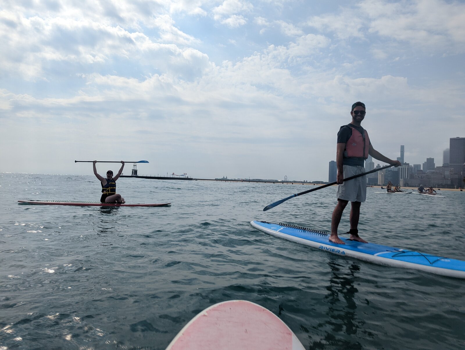 DMC Chicago Paddleboarding at Chicago SUP