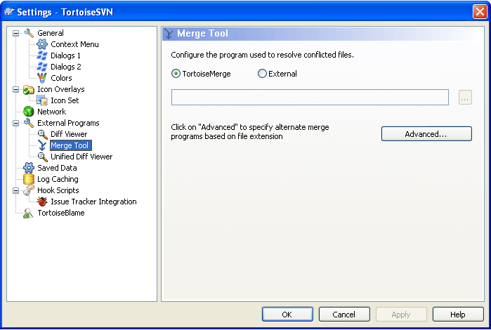 Tortoise SVN Merge Tool