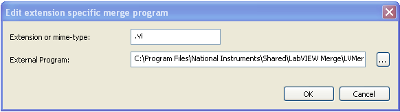 Tortoise SVN Merge VI Extension