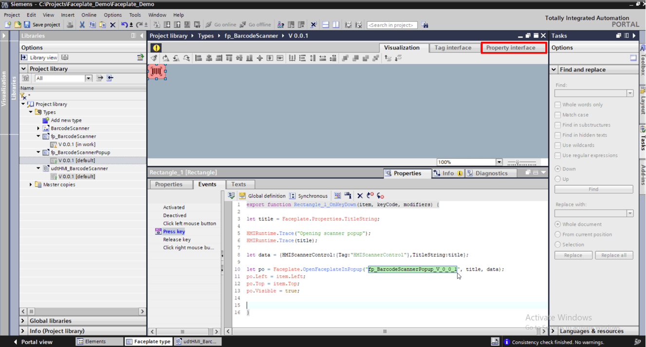 A screenshot of a computer to set relevant popup parameters