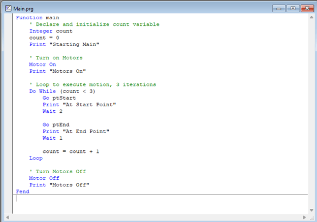 Execute a Simple Program