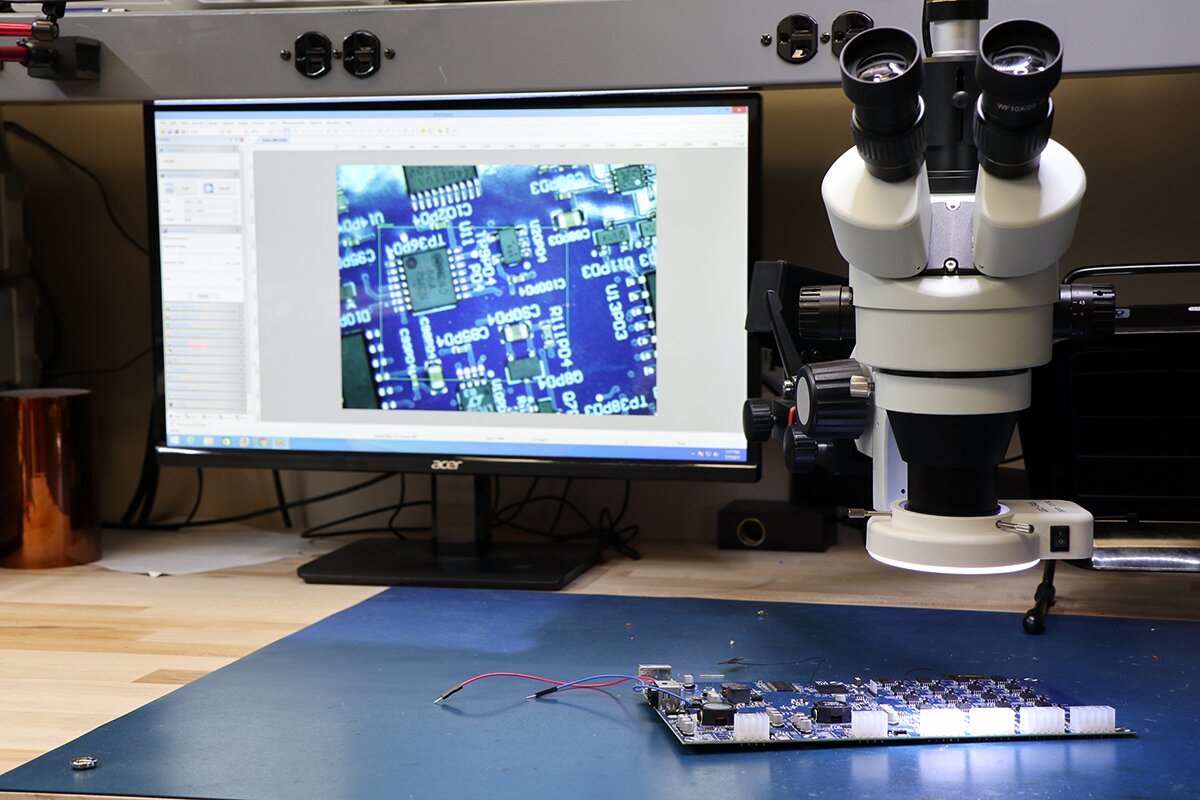 Prototype inspection area