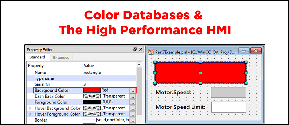Getting Started with WinCC OA: Part 9 – Color Database and High Performance Best Practices