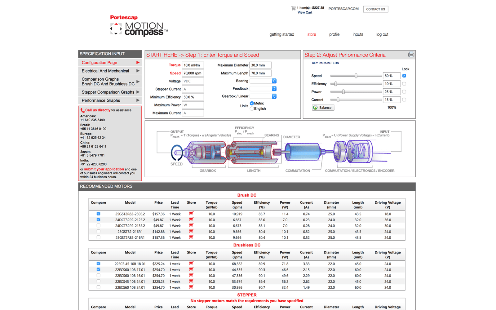 motion compass pc software development