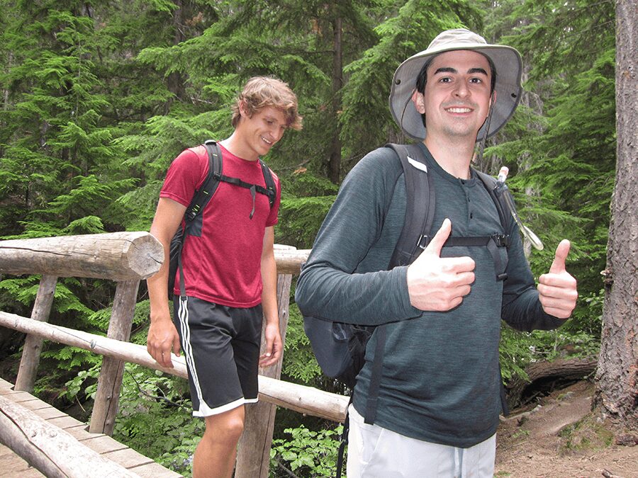 Seattle YOE early hike with Ryan and Aleks