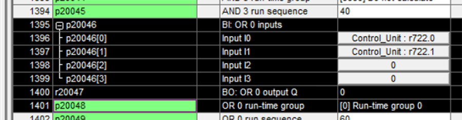 Tie Parameters