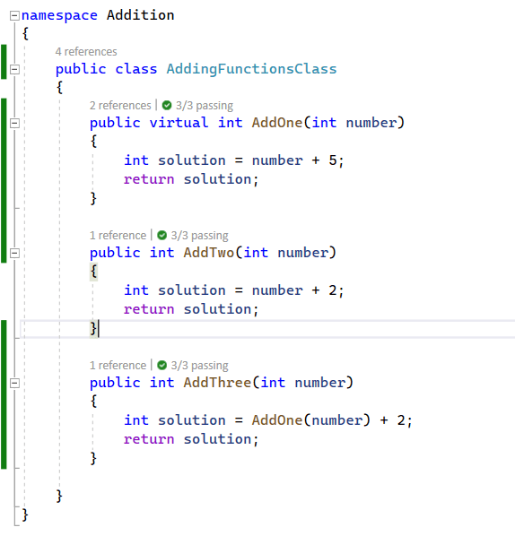 Writing tests using Moq