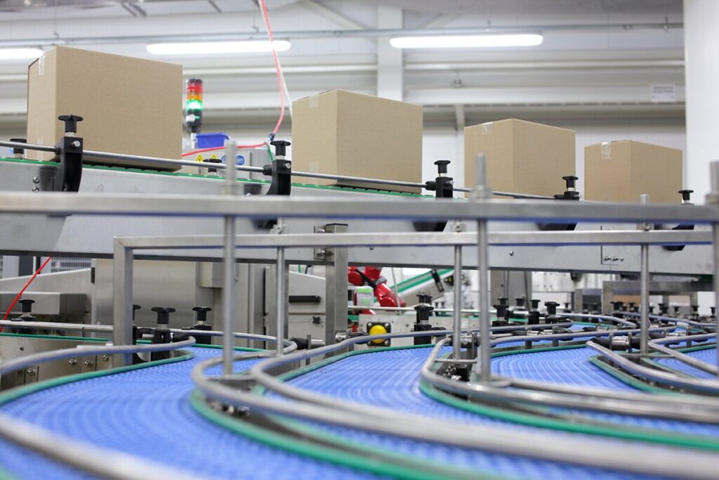 material handling factory conveyor