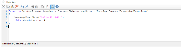 iconics genesis 64 error display