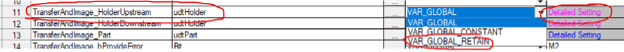 GxWorks3 Unassigned Global Label