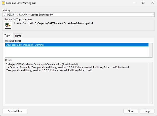 C# in LabVIEW interface