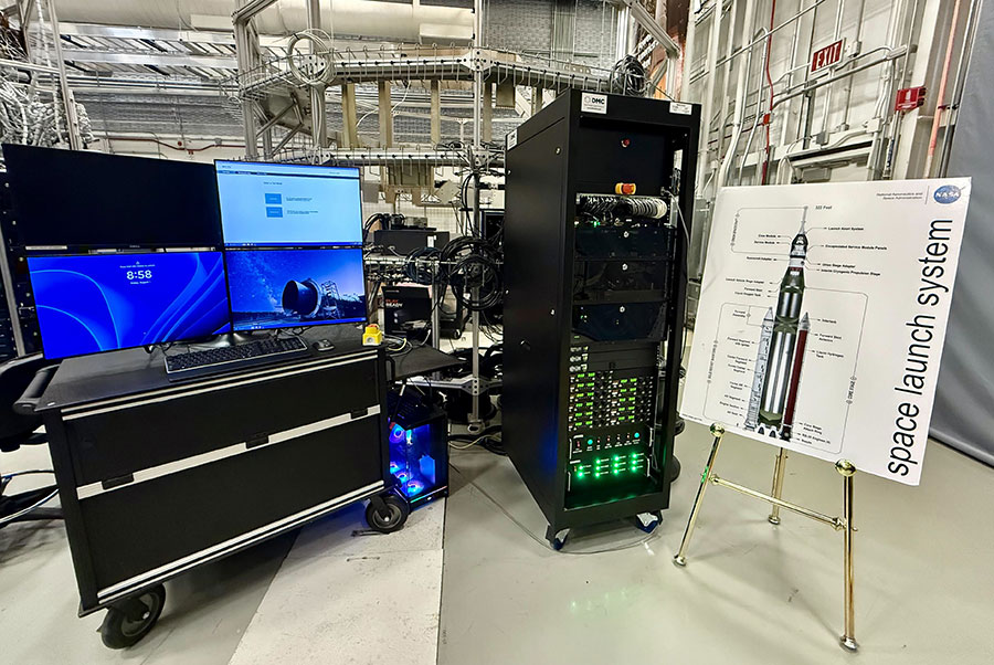 Automated Test System for Artemis Boosters