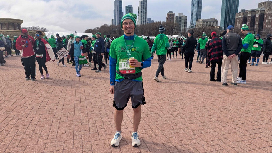 Ramone Randle post-Shamrock Shuffle.